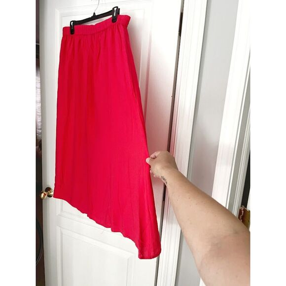 Old Navy PETITE Maxi Unlined Lightweight Pull On Stretch Waist Skirt - Picture 3 of 9